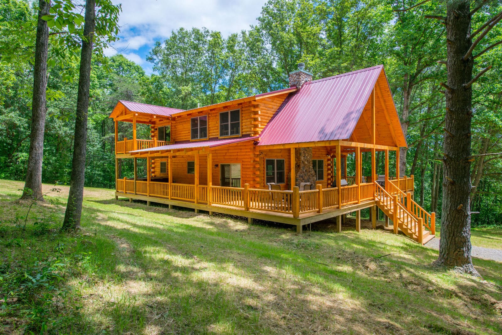 Hocking Hills Cabin Rentals by Buffalo Cabins & Lodges   Book Top ...